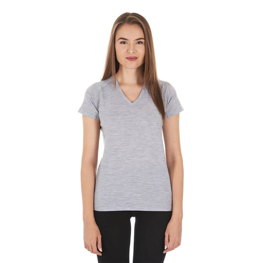 Minus33 Micro Weight - Women's Wool V-Neck T-Shirt Woolverino