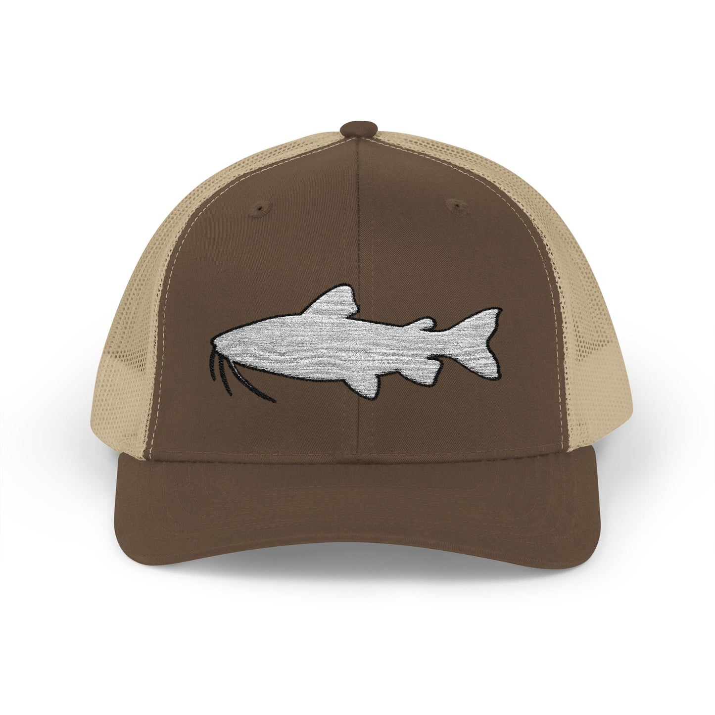 Texas Rigged Tees Catfish Silhouette — Embroidered Baseball Cap