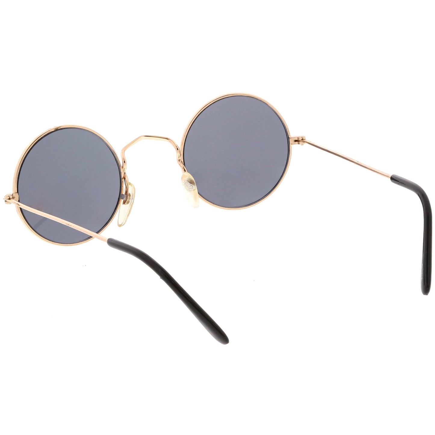 zeroUV Small Round Dapper True Vintage Metal Sunglasses C669