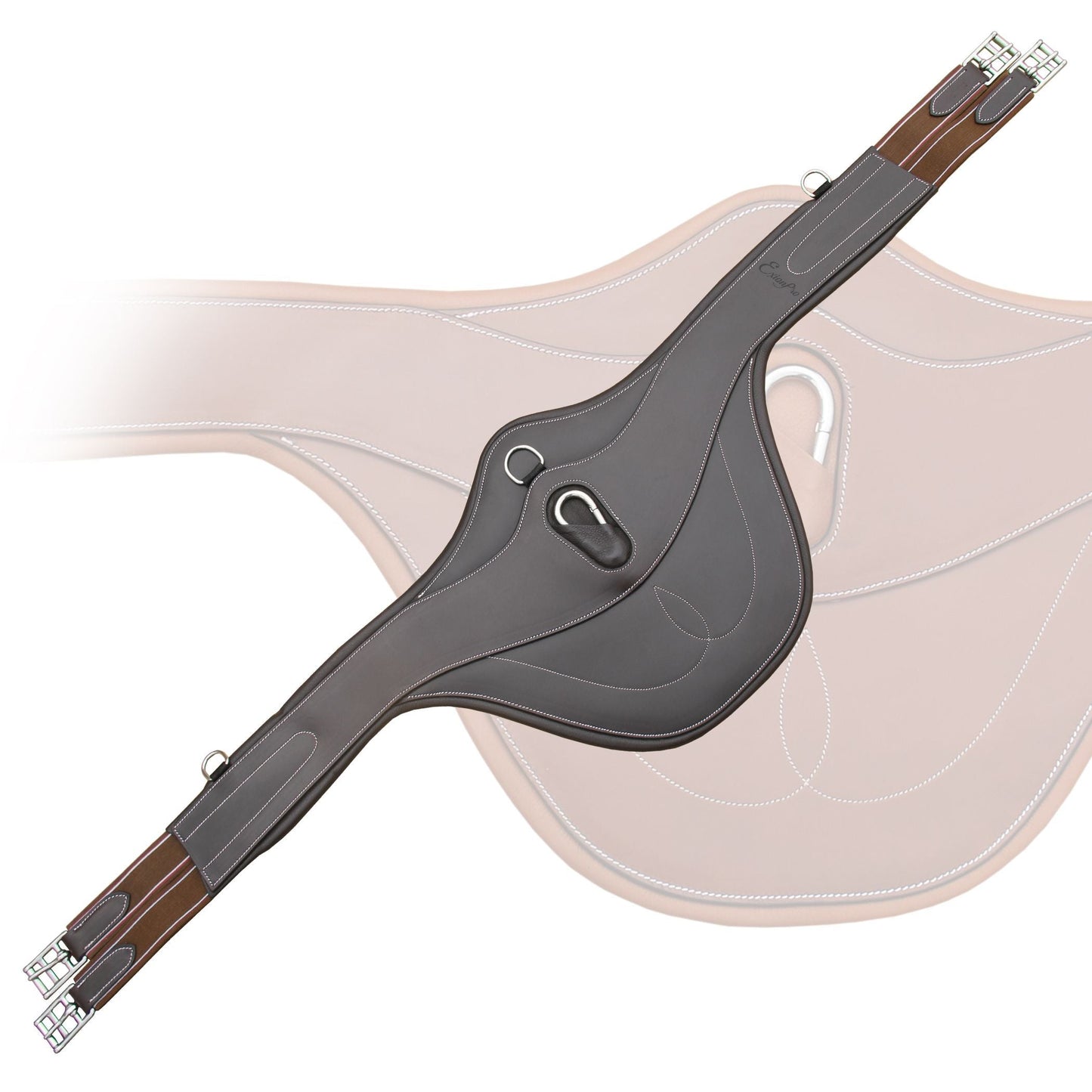 Bridles & Reins ExionPro 'AdaptLine' Belly Guard Girth - Matching Elastic