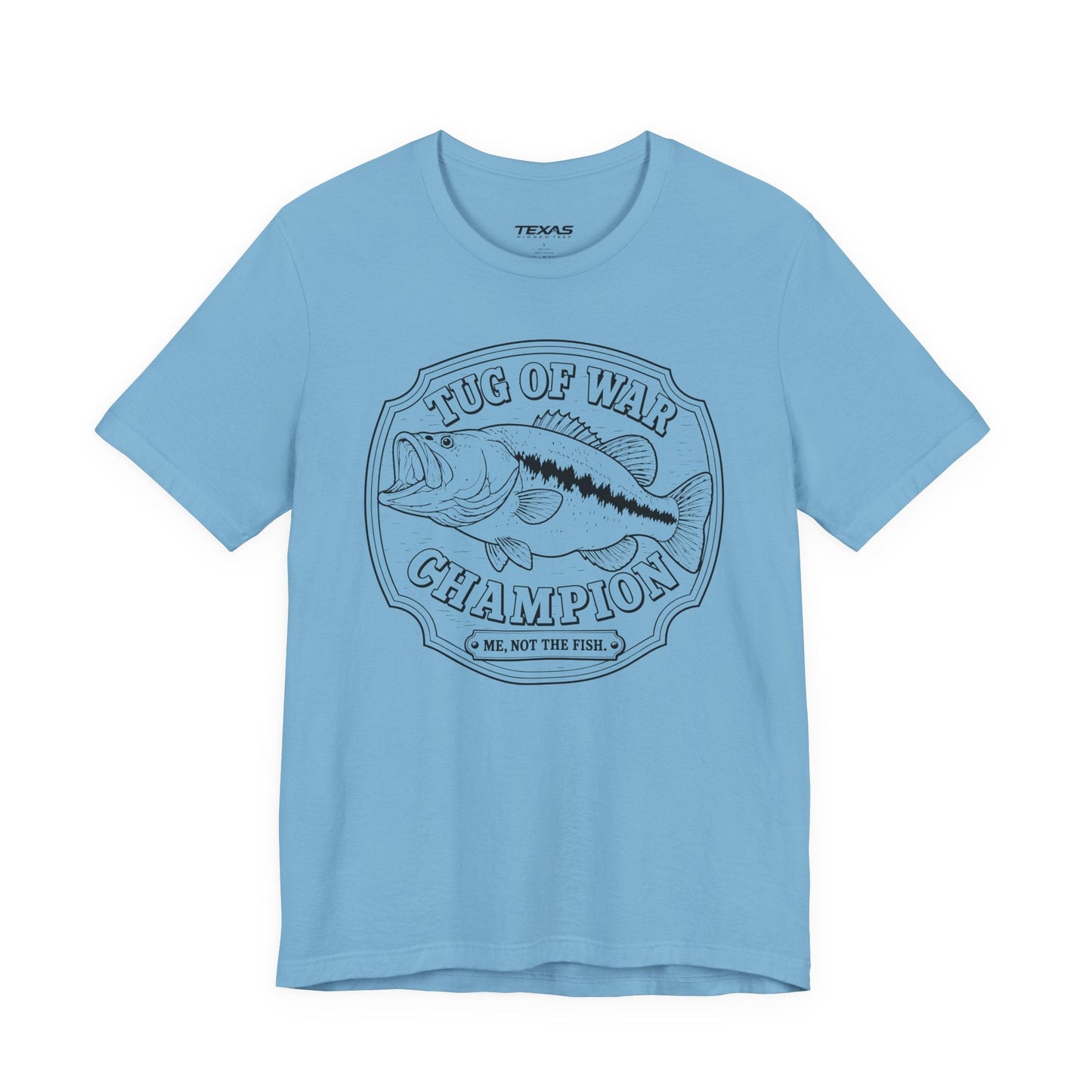 Texas Rigged Tees Tug of War Champion — Unisex Cotton Tee