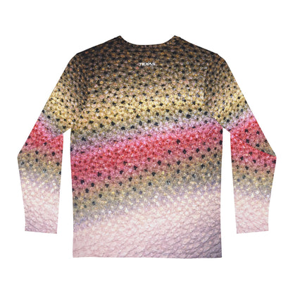 Texas Rigged Tees Rainbow Trout — Unisex Long Sleeve  (SPF 50+)