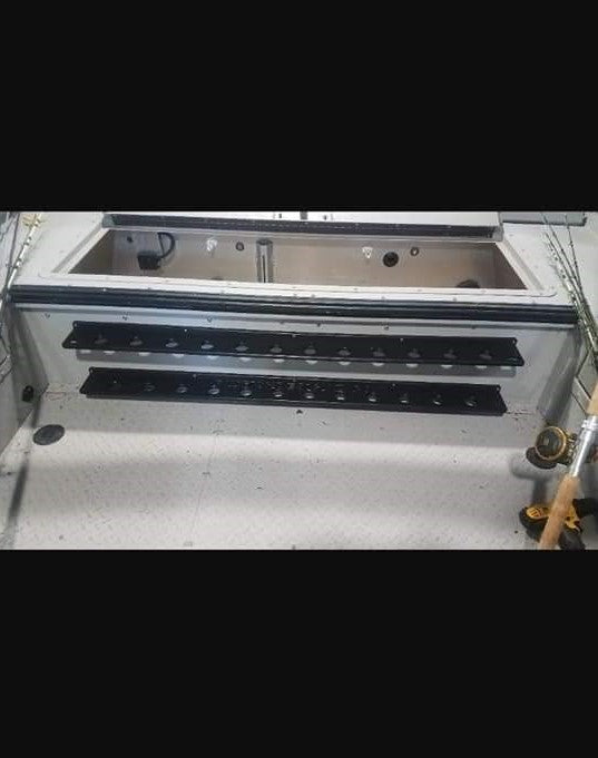 Fat Fish Designz Straight Run Vertical Rod Racks (6-12 rod )