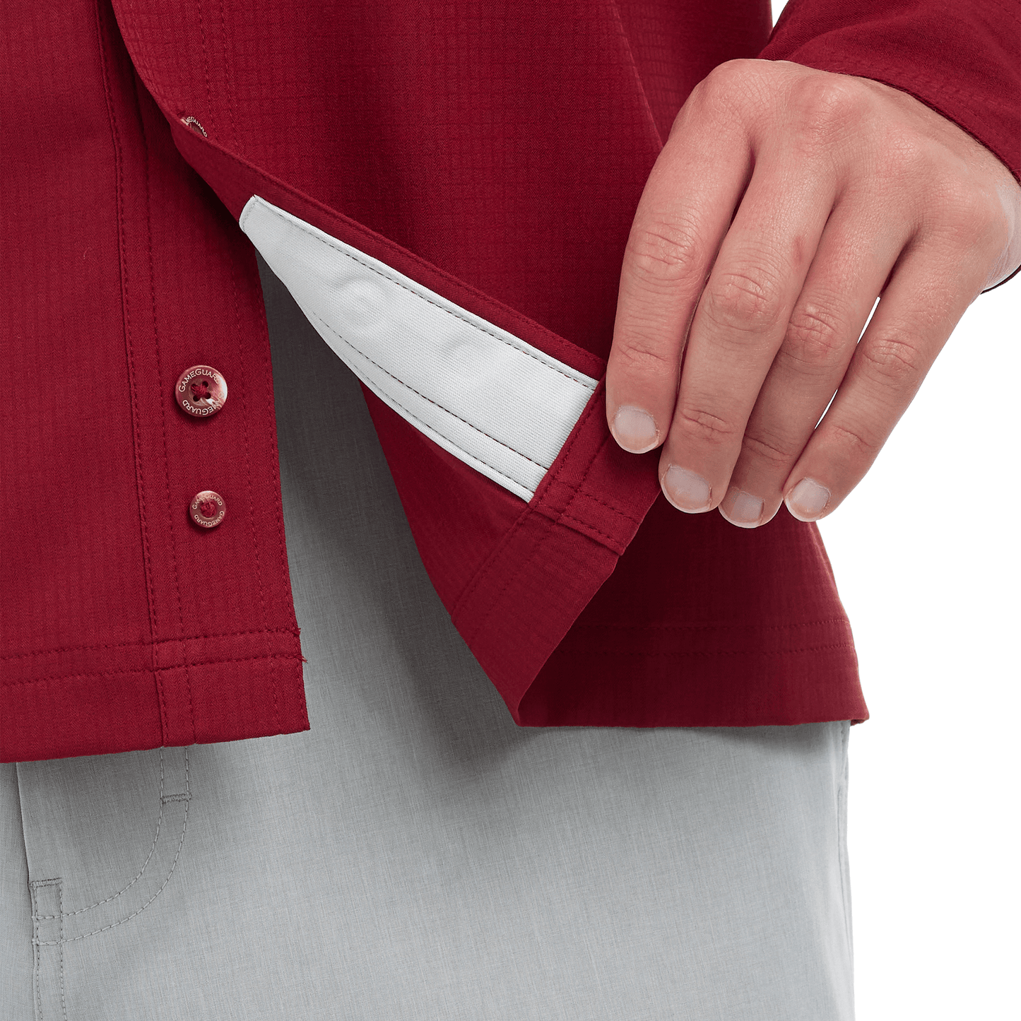 GameGuard - Oxblood Scout Shirt | Long Sleeve