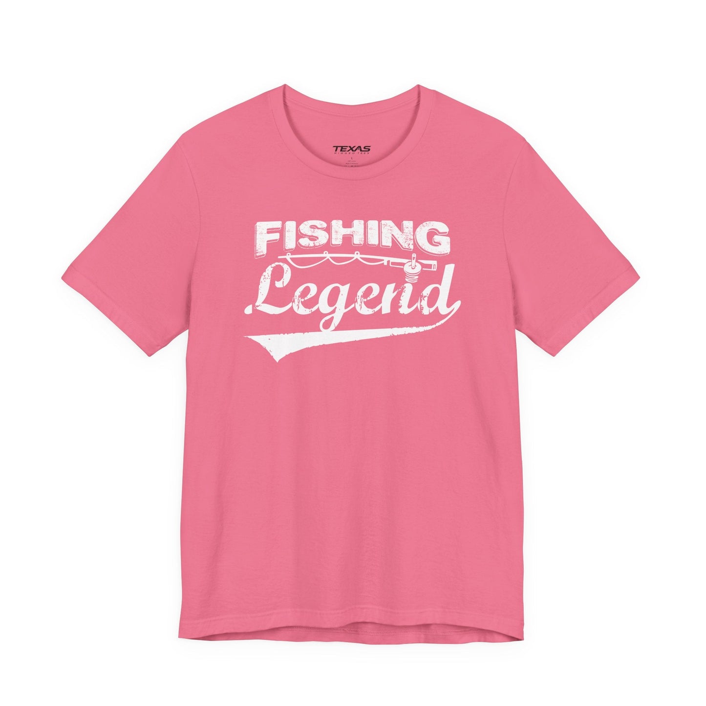 Texas Rigged Tees Fishing Legend — Unisex Cotton Tee