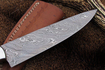 KBS Knives Damascus Hand Made Chef Knife