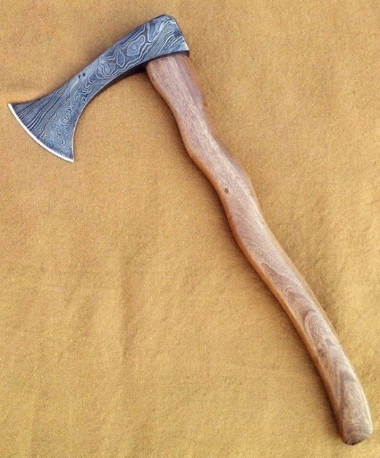 KBS Knives Hand Made Damascus hawk