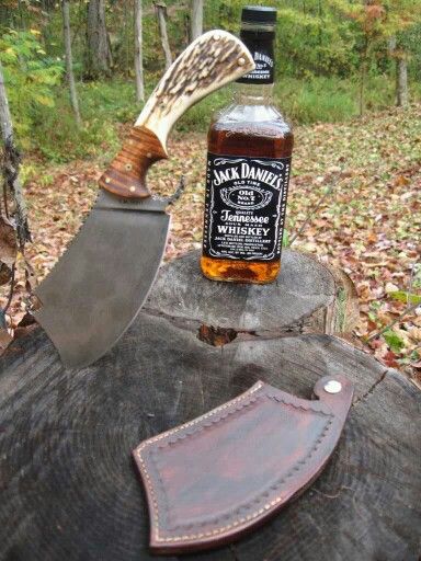 KBS Knives Full Tang Custom Handmade 1095 Steel Heavy Duty EDC Cleaver Knife