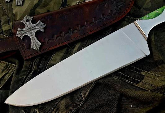 KBS Knives Custom Handmade 440 Steel Chef Knife