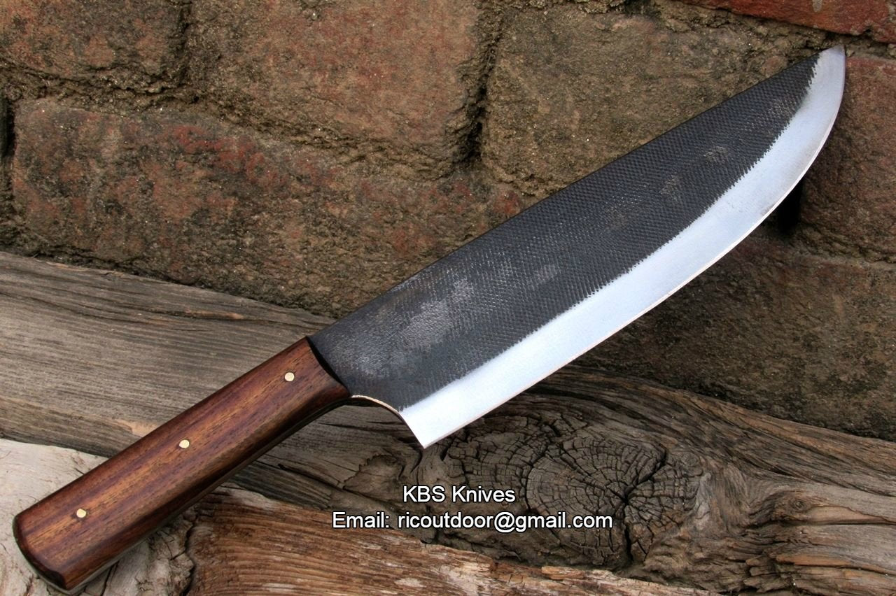 KBS Knives HAND FORGED TOOL STEEL CHEF KNIFE