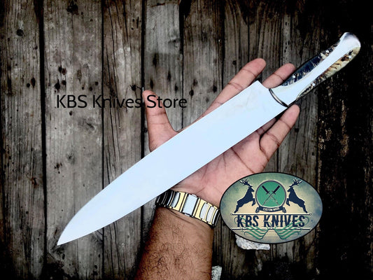 KBS Knives Custom Handmade D2 Stainless steel Chef/Kitchen Knife