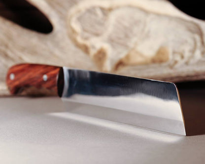 KBS Knives Game Processing Kit – 6-Piece Rosewood Handle Knife Set with Leather Roll