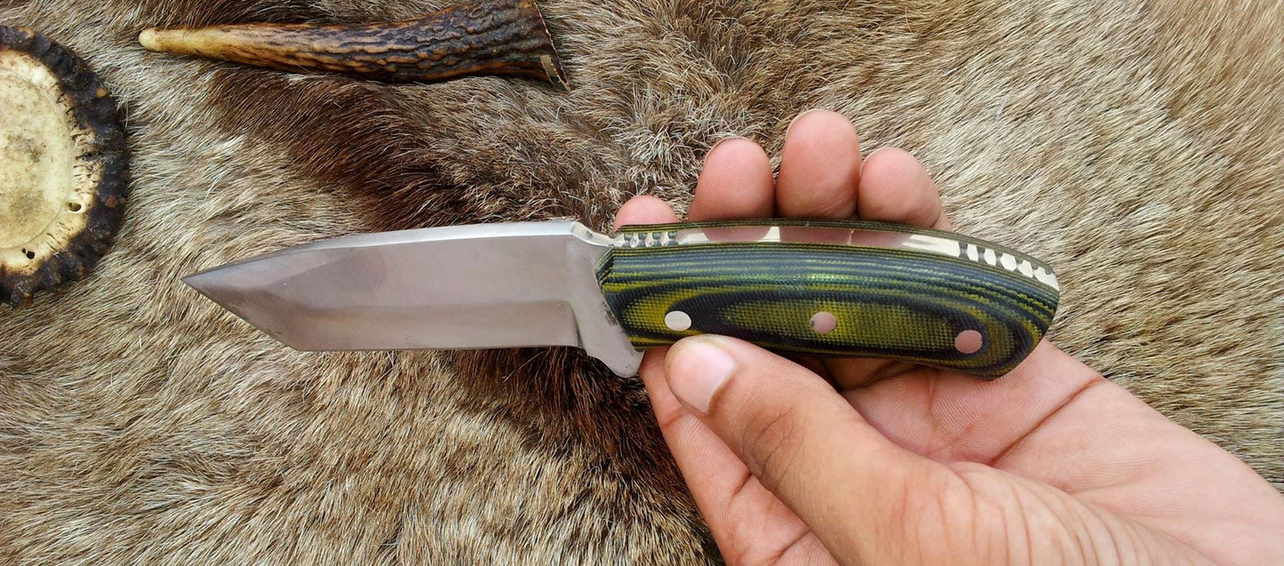 KBS Knives My New D2 Tanto Blade Knife