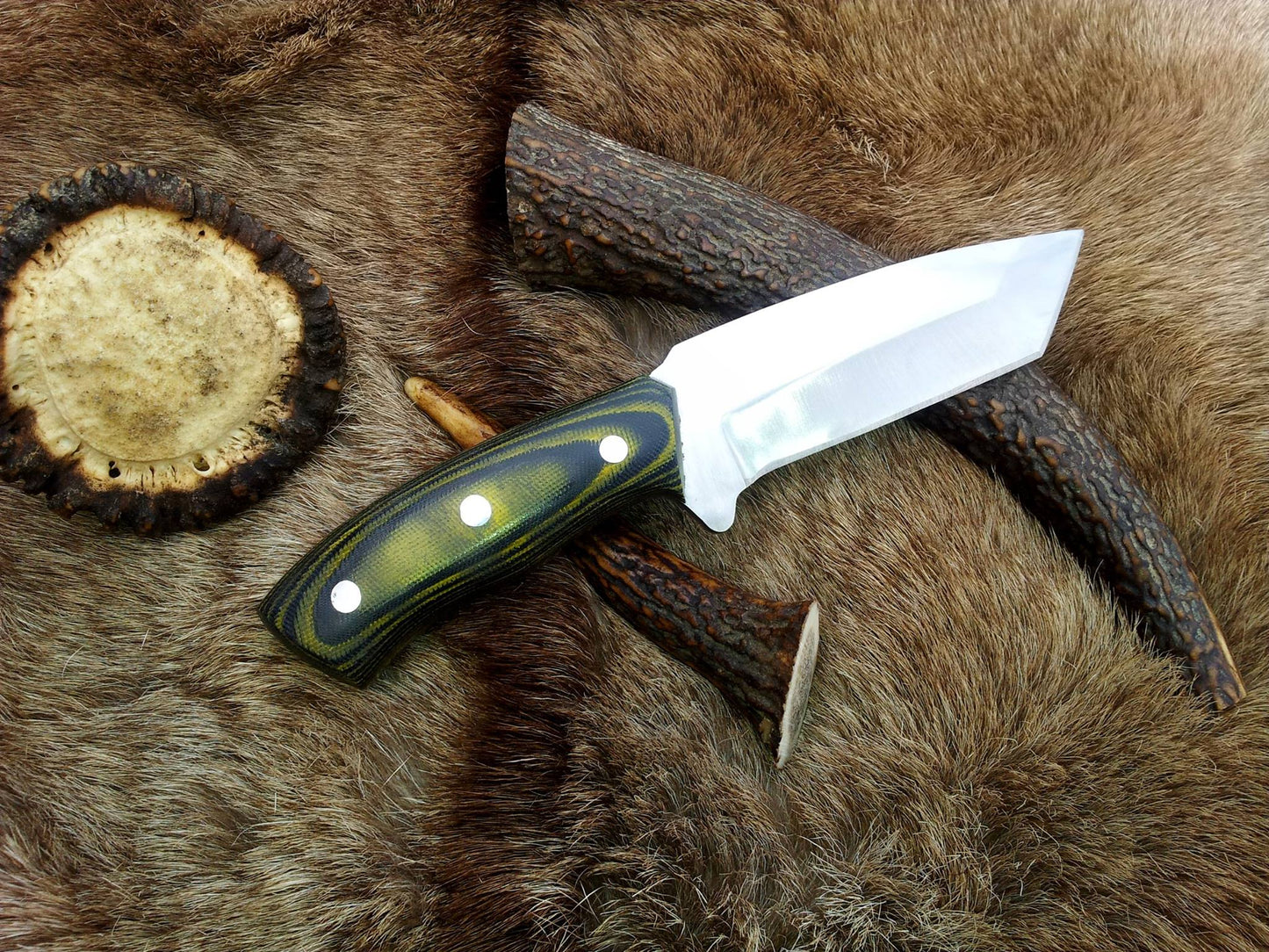 KBS Knives My New D2 Tanto Blade Knife