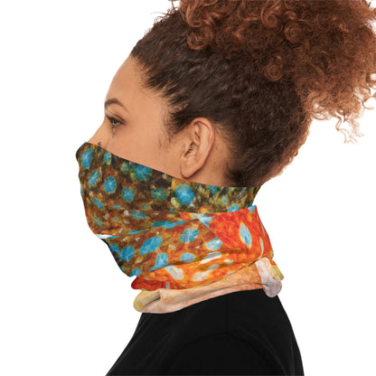 Texas Rigged Tees Longear Sunfish — Unisex Neck Gaiter (SPF 50+)