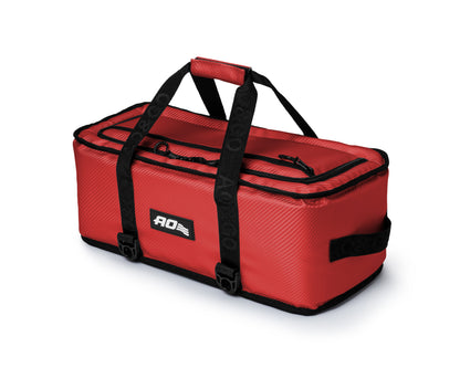AO Coolers 24 Can Carbon Stow-N-Go Cooler - Lava Red