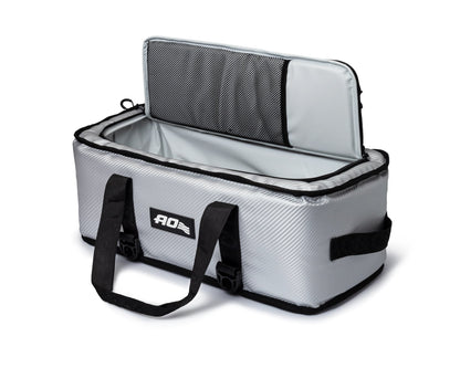 AO Coolers 24 Can Carbon Stow-N-Go Cooler - Silver