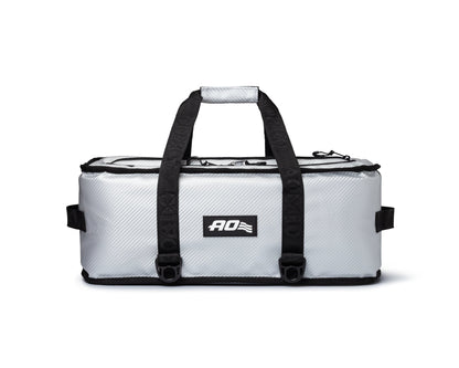 AO Coolers 24 Can Carbon Stow-N-Go Cooler - Silver