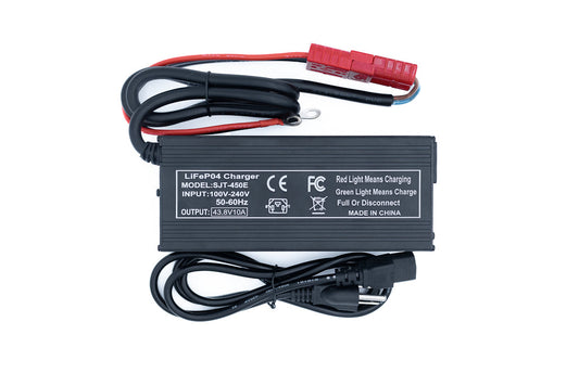 Monster Marine Lithium 24v 10a Non Waterproof Aluminum Charger - Anderson Connect