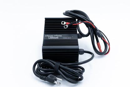 Monster Marine Lithium BLACK WIDOW 24V 10A Waterproof Lithium Battery Charger