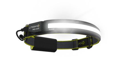 Liteband PRO 1400 Lumen PureHD™ Wide Beam Rechargeable Headlamp