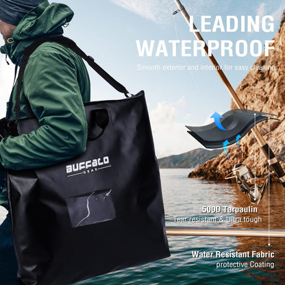Buffalo Gear 25'' Waterproof Fish Bag with Aerator Pocket