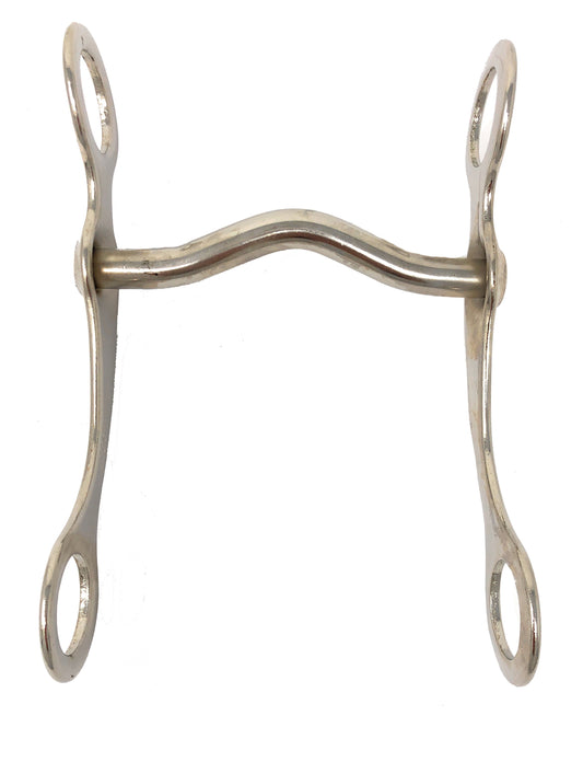 AJ Tack Low Port Grazing Miniature Horse Bit