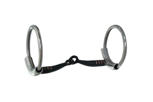 AJ Tack O-Ring Pinchless Snaffle Bit