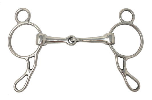 AJ Tack Wonder Gag Snaffle Miniature Horse Bit