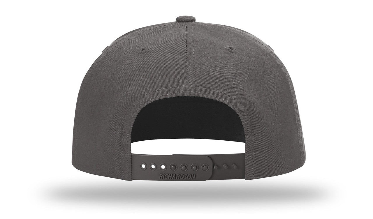 Direct Action Apparel PUFF 5 PANEL SNAPBACK (CHARCOAL)