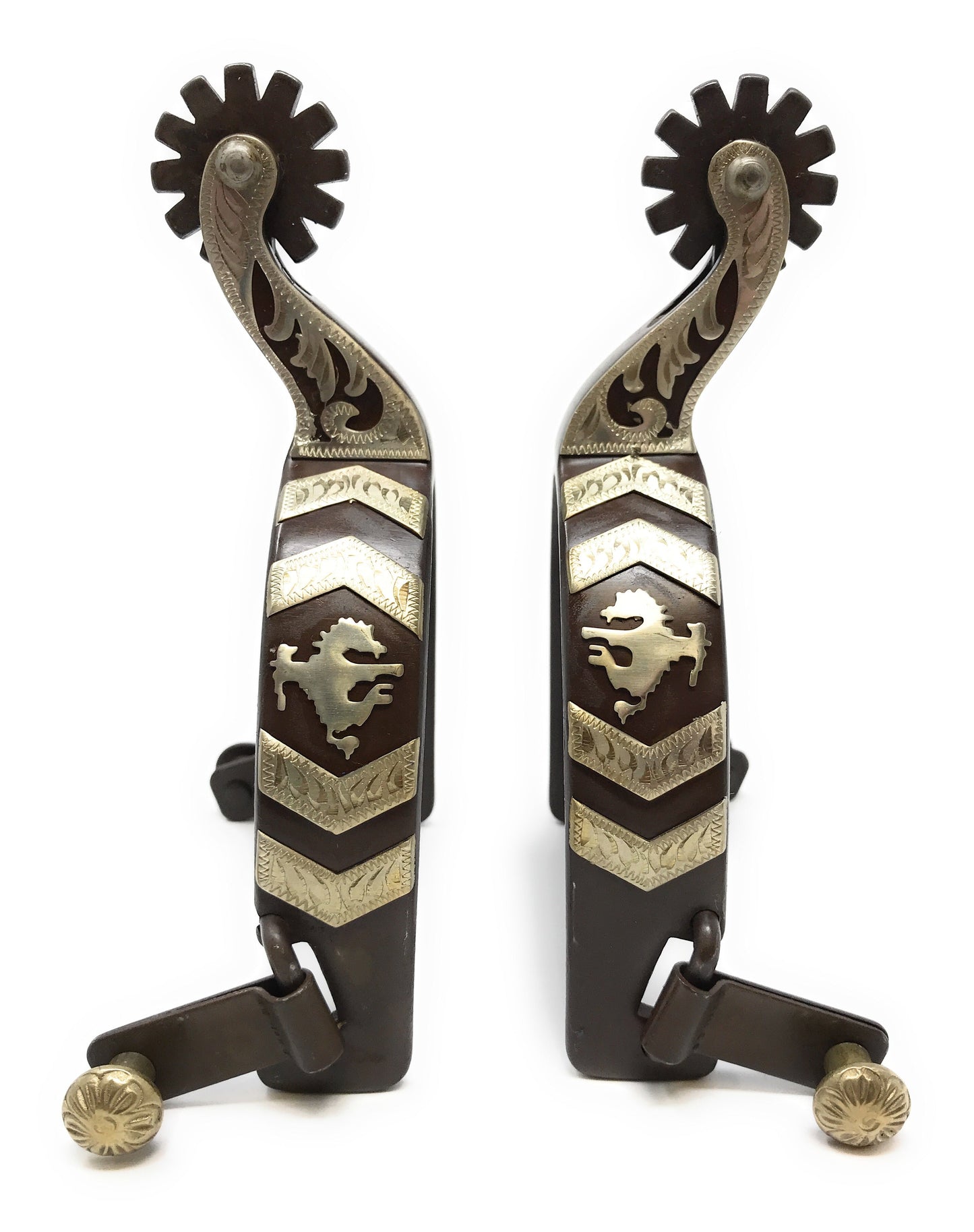 AJ Tack Men's Bronc Rider Spurs