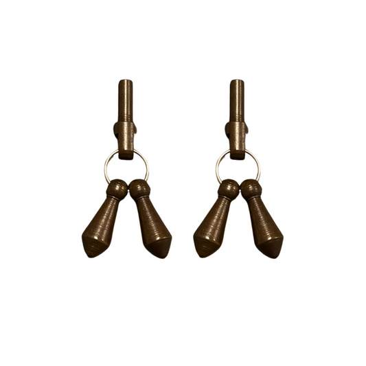 AJ Tack Antique Brown Jingle Bobs