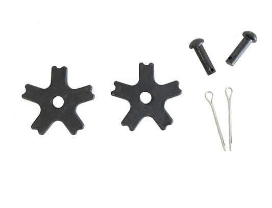 AJ Tack 1 1/4" 5 Point Rowel Package