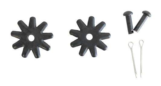 AJ Tack 1 1/4" 9 Point Rowel Package