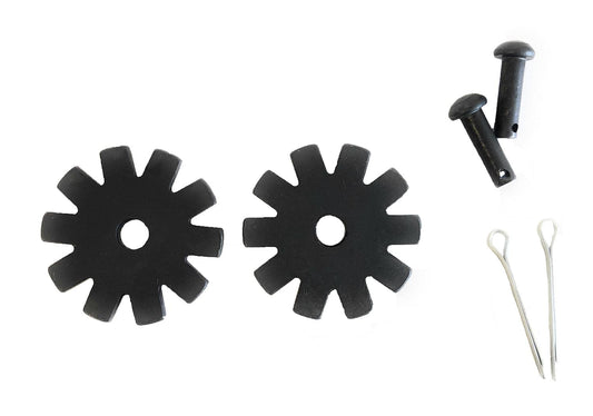 AJ Tack 1 3/16" 10 Point Rowel Package