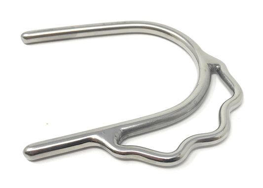 AJ Tack Ladies Stainless Steel Slip On Bumper Spurs