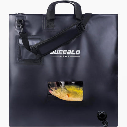 Buffalo Gear 25'' Waterproof Fish Bag with Aerator Pocket