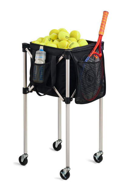 Racket Pets Ball Tote - Black Replacement Bag for Tennis and Pickleball Pro Teaching Cart