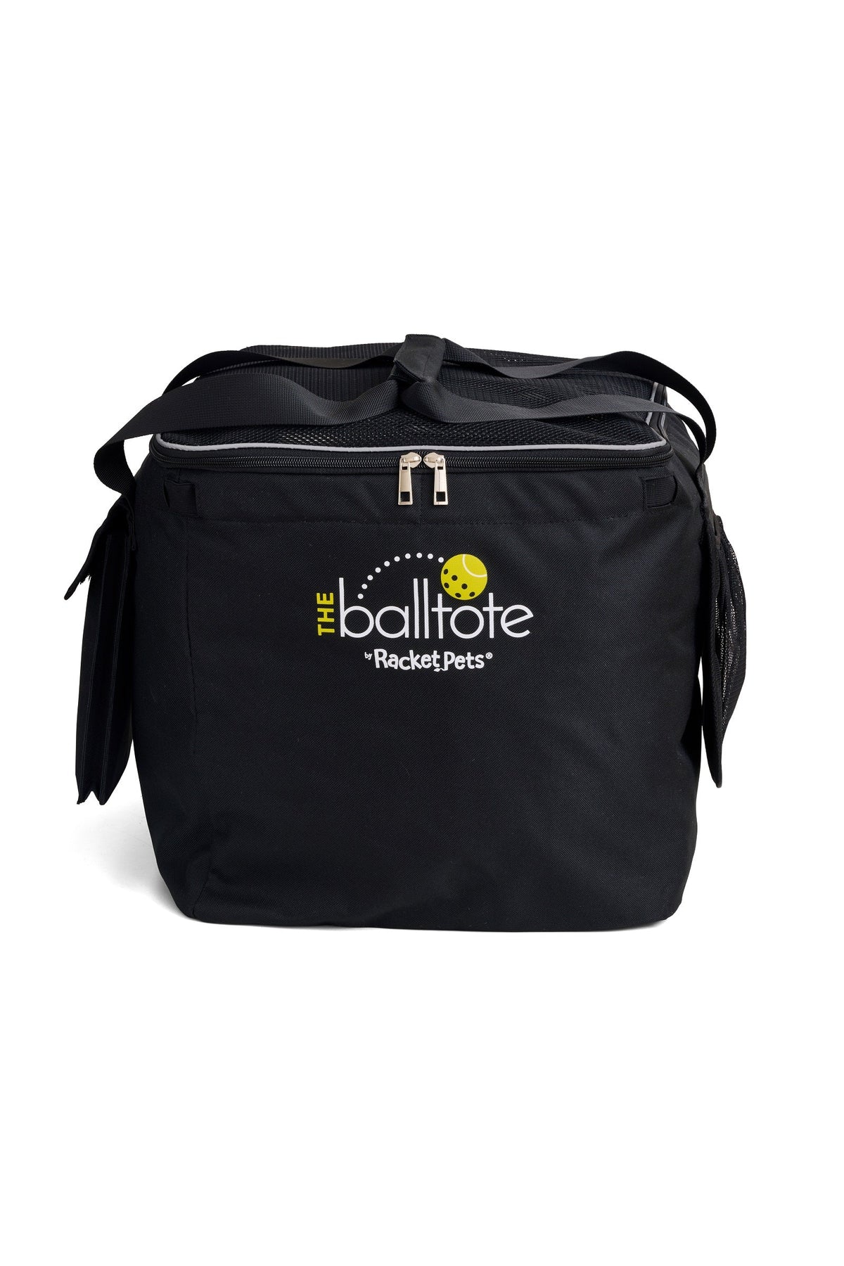Racket Pets Ball Tote - Black Replacement Bag for Tennis and Pickleball Pro Teaching Cart