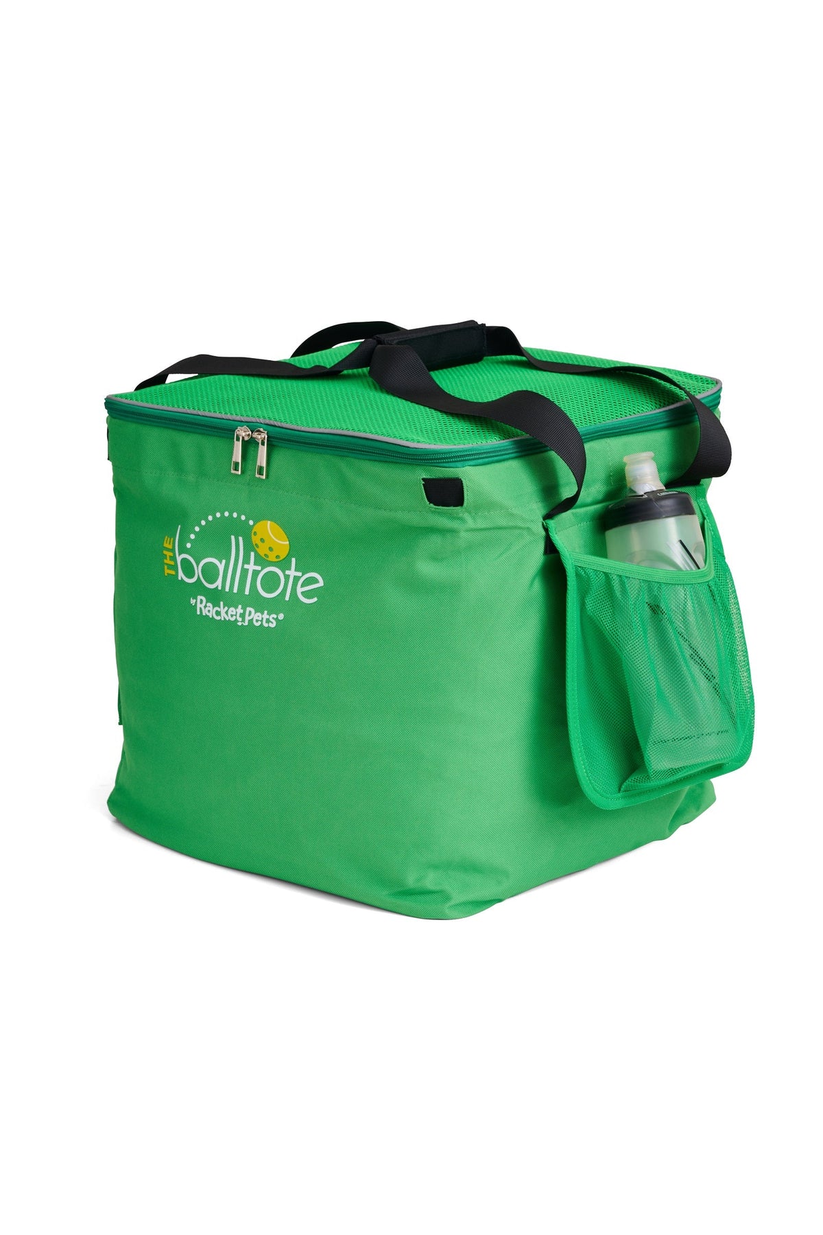 Racket Pets Ball Tote - Green Replacement Bag for Tennis and Pickleball Pro Teaching Cart