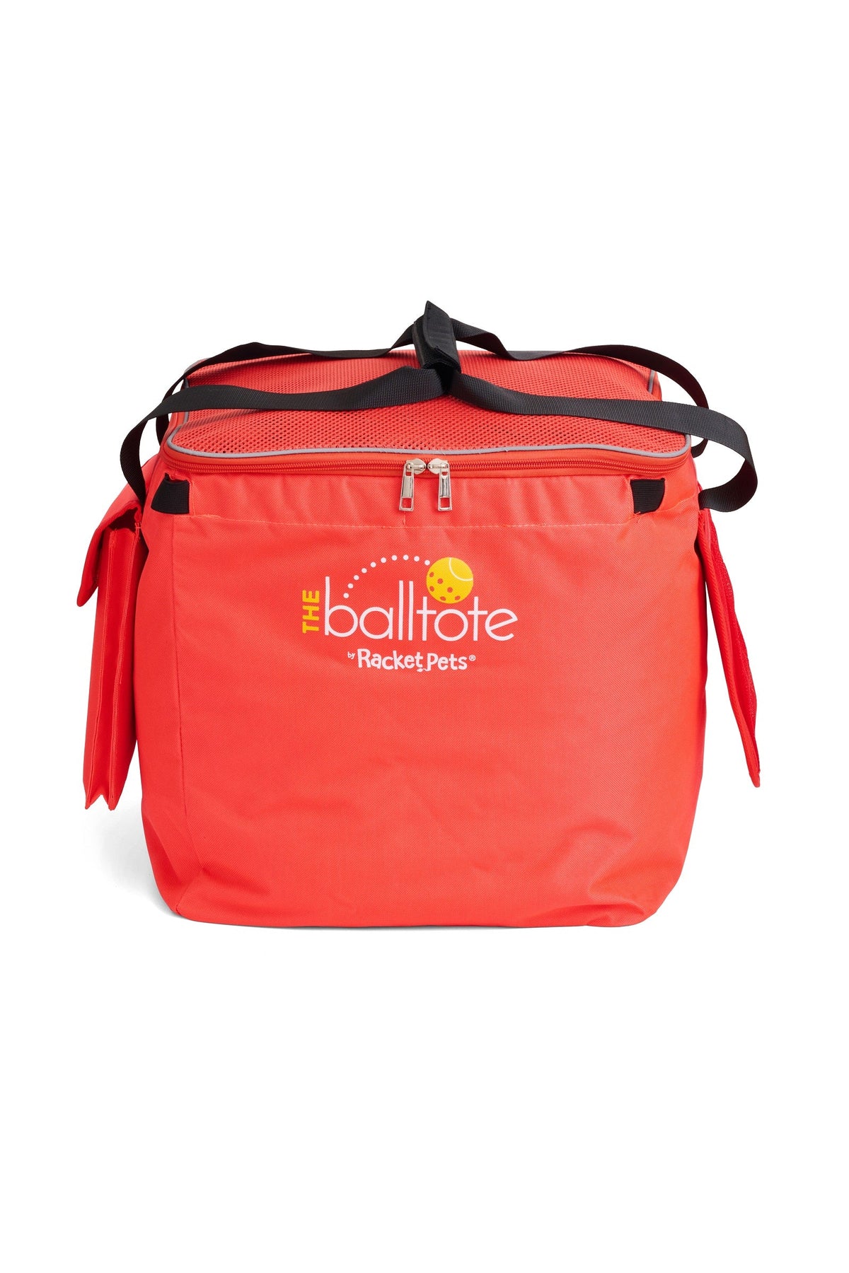 Racket Pets Ball Tote - Black Replacement Bag for Tennis and Pickleball Pro Teaching Cart