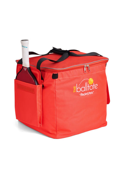 Racket Pets Ball Tote - Orange Replacement Bag for Tennis and Pickleball Pro Teaching Cart