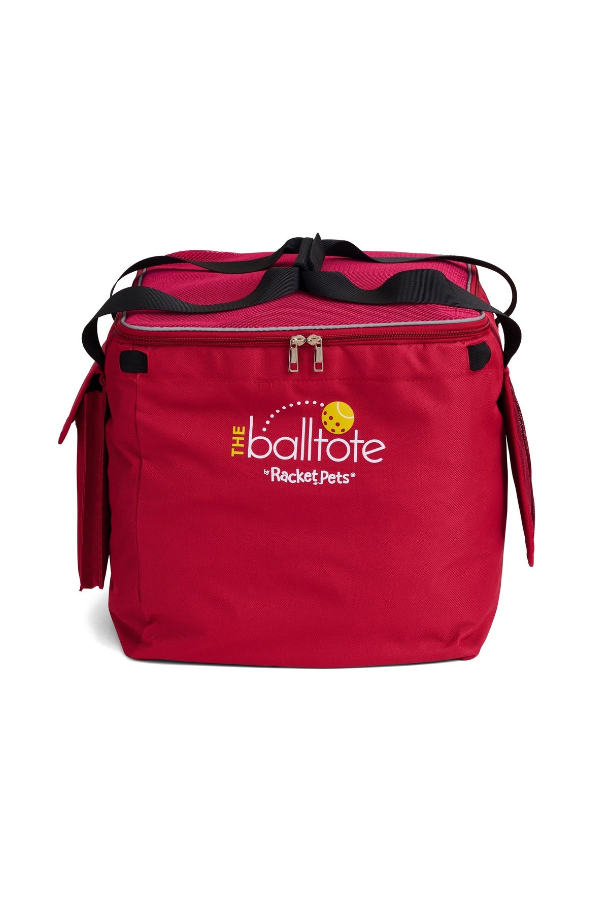 Racket Pets Ball Tote - Black Replacement Bag for Tennis and Pickleball Pro Teaching Cart