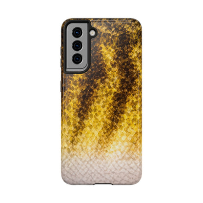 Texas Rigged Tees Smallmouth Bass — Tough Phone Case