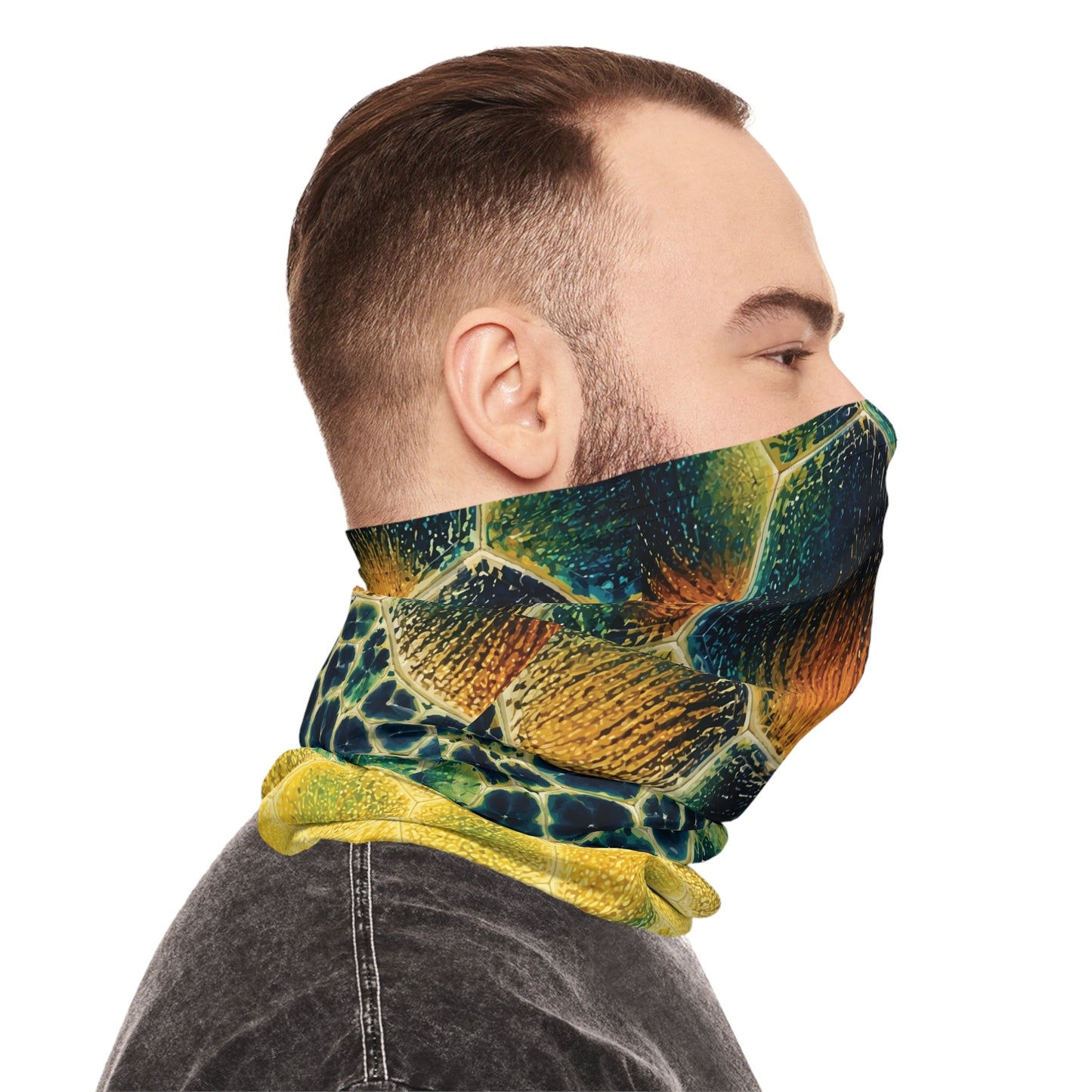 Texas Rigged Tees Sea Turtle — Unisex Neck Gaiter (SPF 50+)