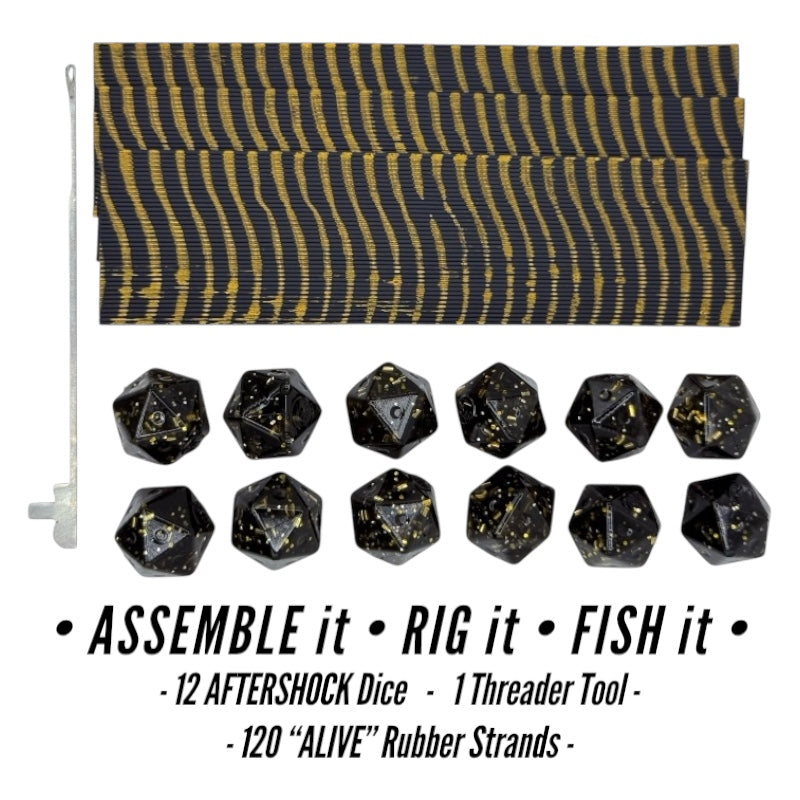 Invinci Core AFTERSHOCK DIY Pack - (Fuzzy Dice Baits)