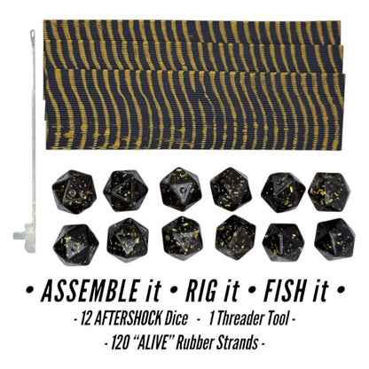 Invinci Core AFTERSHOCK DIY Pack - (Fuzzy Dice Baits)
