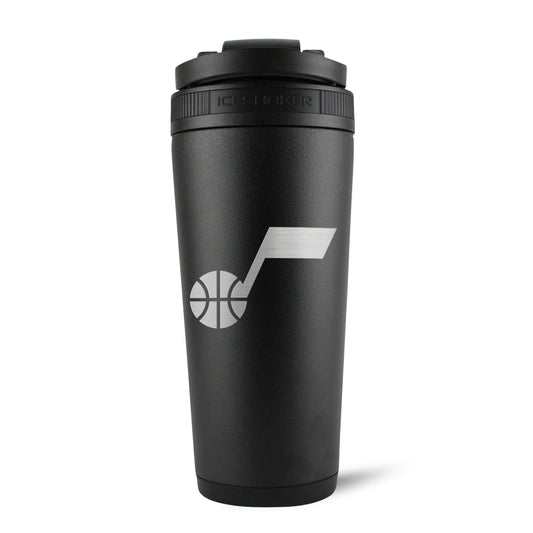 Officially Licensed Utah Jazz 26oz Ice Shaker - Black