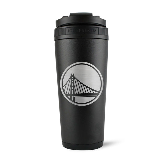 Officially Licensed Golden State Warriors 26oz Ice Shaker - Black