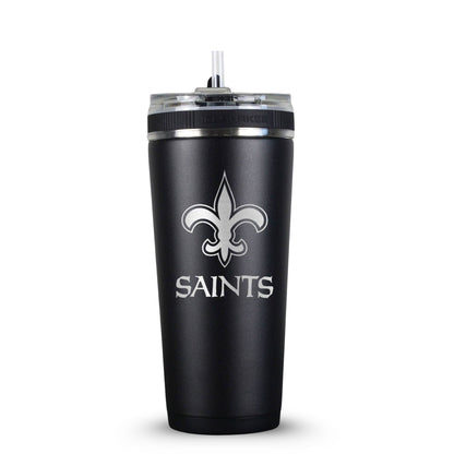 Officially Licensed New Orleans Saints 26oz Flex Bottle